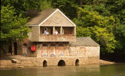 Francis Drakes's boathouse