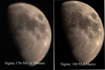 Comparison Sigma 170-500 and 180 macro