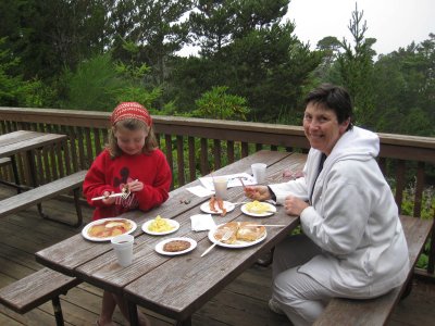 Breakfast at the lodge