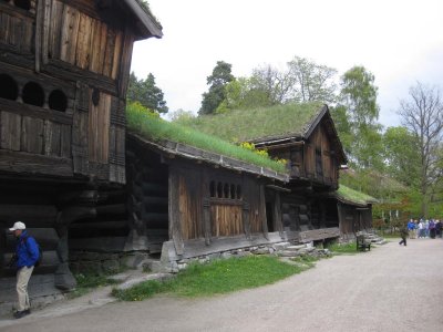 Open-Air Museum made up of old buildings from rural & urban areas of Norway, from different centuries.