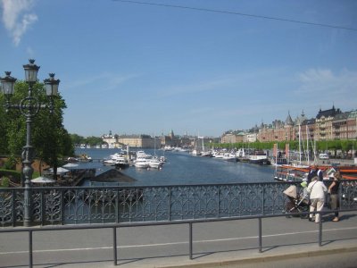 A Stockholm canal