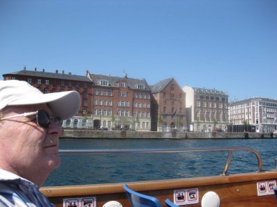 Gaylen enjoys the canal tour