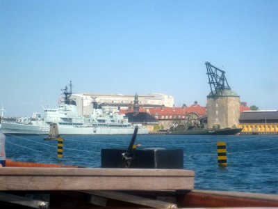 A Danish navy ship.