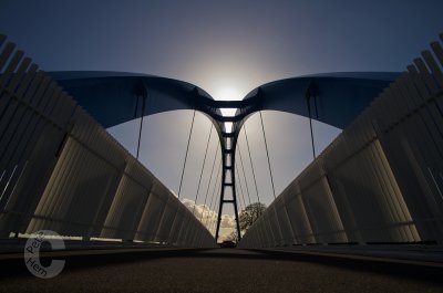 New cycle bridge at Exeter