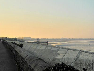 Early evening light on Dublin Bay