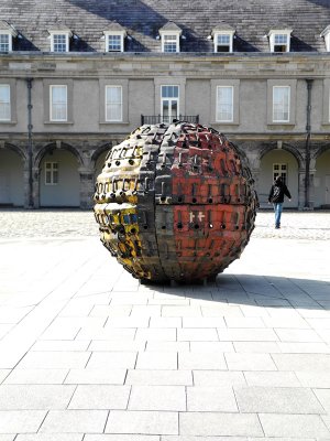 The sphere in the square