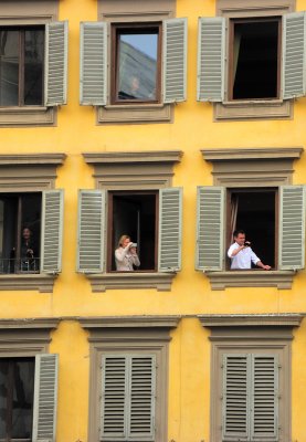  Window watching, Florence