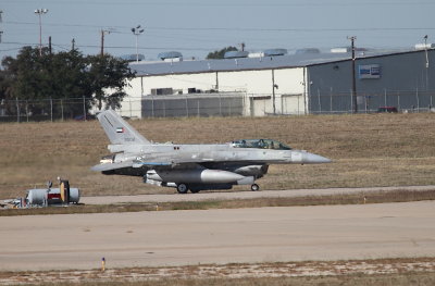 UAE Weapon Verification testbeds F-16