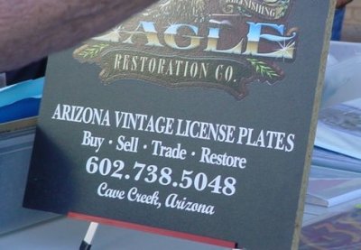 Arizona License Plates 602-738-5048