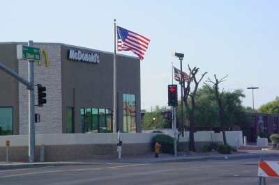 Great American Flag<br>McDonalds in Mesa