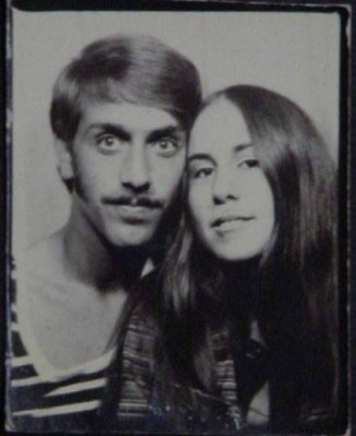 Jeff and girlfriend Chris Canestro 1970