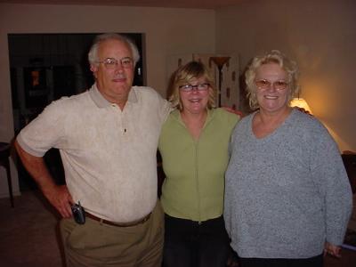 Jeff W Knapp wife Connie and Linda Sue