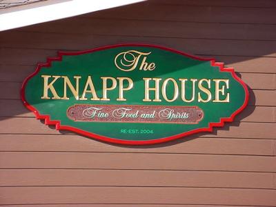 The Knapp House  fine dining and eatery