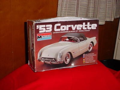 1953 Corvette Monogram 1/24