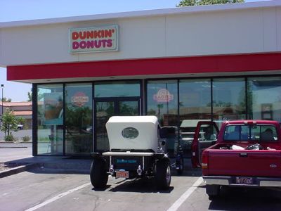 Dunkin Donuts23 T bucket roadster