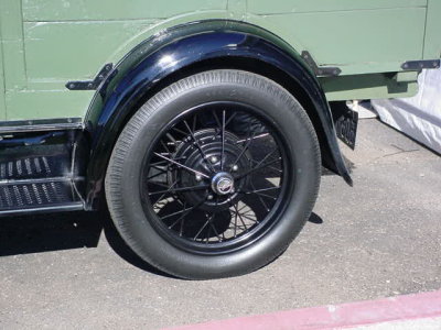 1929 Ford Postal wheel