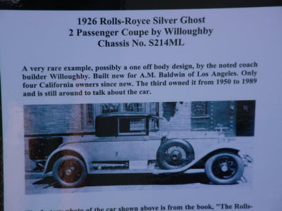 1926 Rolls-Royce text