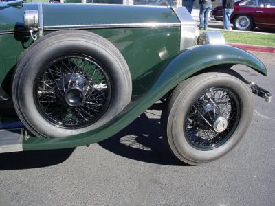 1926 Rolls-Royce wheels