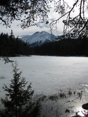 Seefeld im Tirol. Möserer See