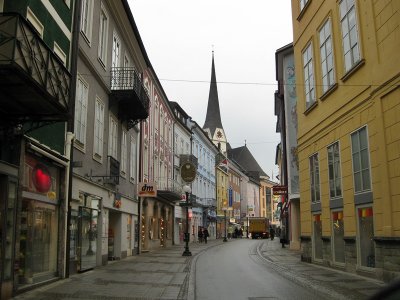 Bad Ischl. Pfarrgasse