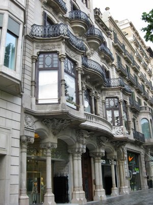 Casa Malagrida (Passeig de Grcia, 27)  Joaquim Codina i Matal 1905-1908