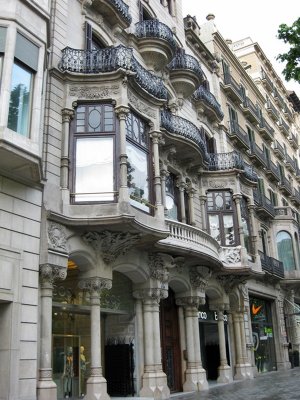 Casa Malagrida (Passeig de Gràcia, 27) Joaquim Codina i Matalí 1905-1908
