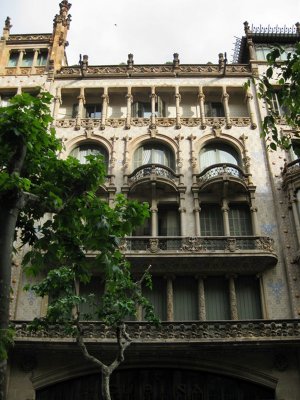 Casa Thomas (Mallorca 291-293) Lluis Domnech i Montaner 1895-1898
