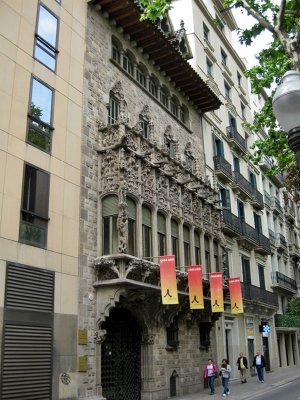 Palau del Bar de Quadras-Casa sia (Dieagonal 373) Josep Puig i Cadafalch 1904-1906