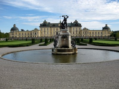 Drottningholm Palace. Hercules Fountain