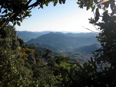 Vista des del Santuari de Queralt (Berga)