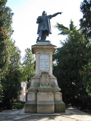 Salamanca. Monumento a Cristbal Coln