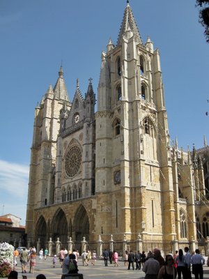 Catedral de Len. Fachada Occidental