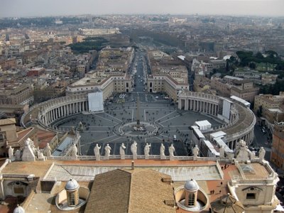 Roma. Vista desde la  Cpula de San Pedro (Top of St.Peters dome)