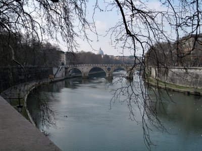 Roma y el Rio Tber