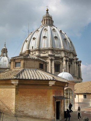 Cpula de la Baslica de San Pedro en el Vaticano