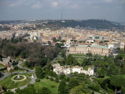 Roma.Vista desde la Cpula de San Pedro