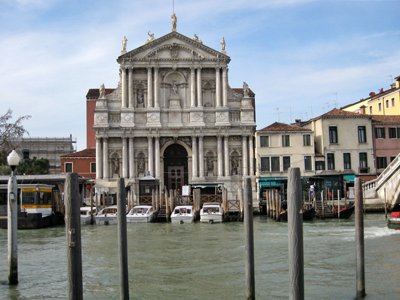 Venezia. Chiesa degli Scalzi