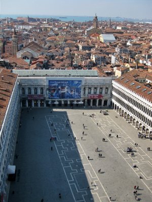 Venezia. Piazza San Marco. View from the Campanile