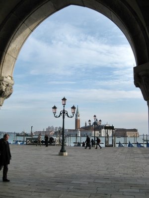 Venezia. Isola di San Giorgio Maggiore vista desde San Marco