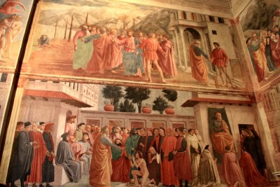Firenze. Santa Maria del Carmine.Capella del Brancacci