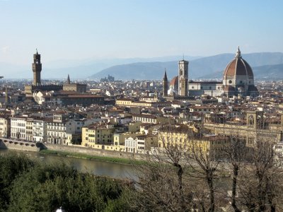 Firenze. Vista desde la Piazzale Michelangelo