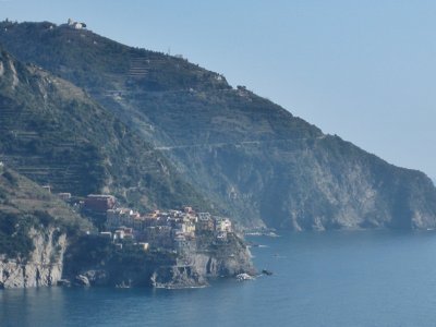 Parco Nazionale delle Cinque Terre.  Camino hacia Manarola