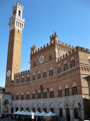 Siena. Palazzo Pubblico y Torre del Mangia