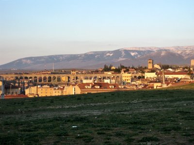 Segovia al atardecer