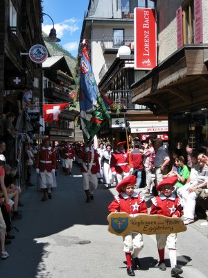 Folklore Festival in Zermatt