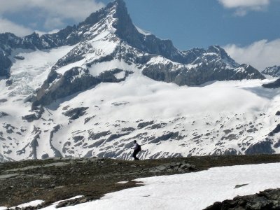 Zermatt. Hiking in Rotenboden