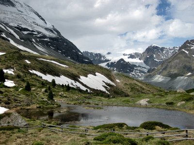 Zermatt. Hiking in the Schwarzsee area