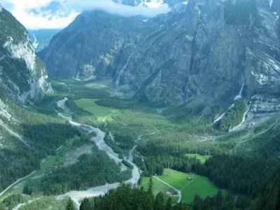 Kandersteg. Gasterntal Valley