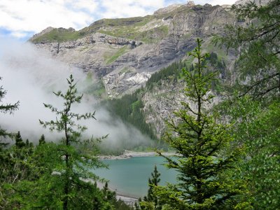 Kandersteg. Oeschinensee (Oeschinen Lake)