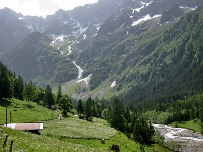 Kandersteg. Gasterntal Valley